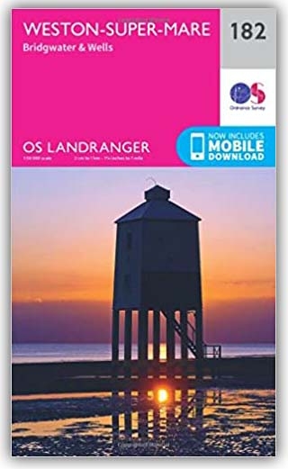 MAP,O/S Weston/Bridgwater/ Wells (with Download) [Splittable]