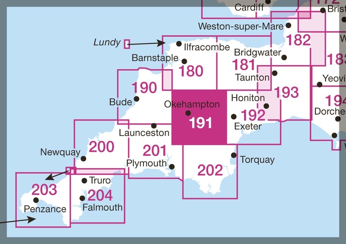 MAP,O/S Okehampton & North Dartmoor (with Download) [Splittable]