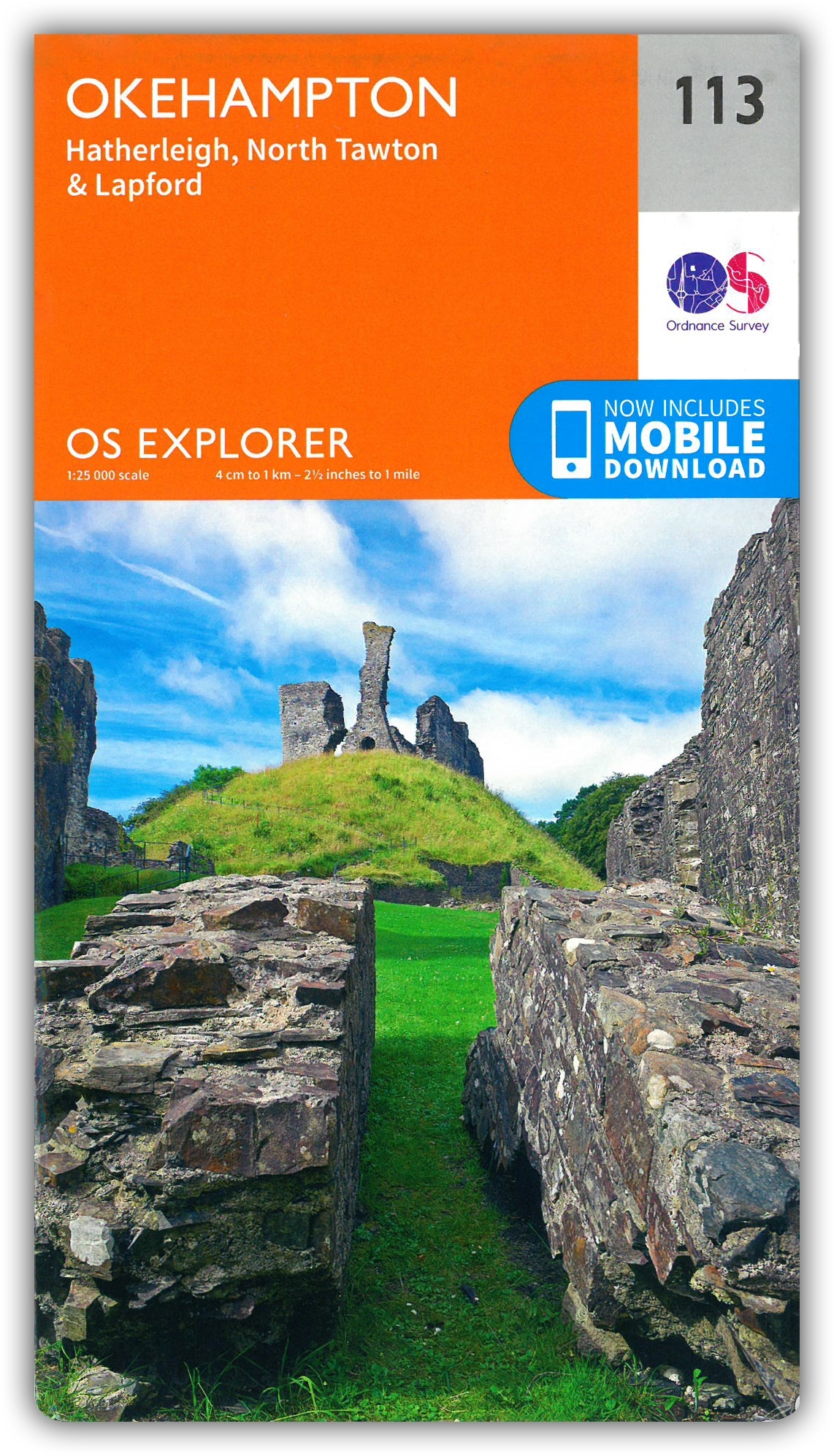 MAP,O/S Okehampton 2.5in (with Download) [Splittable]