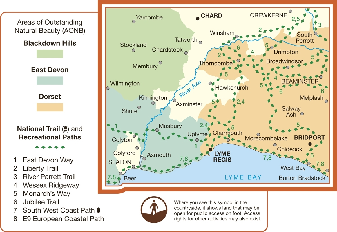 MAP,O/S Lyme Regis & Bridport Explorer 2.5in (with Download) [Splittable]