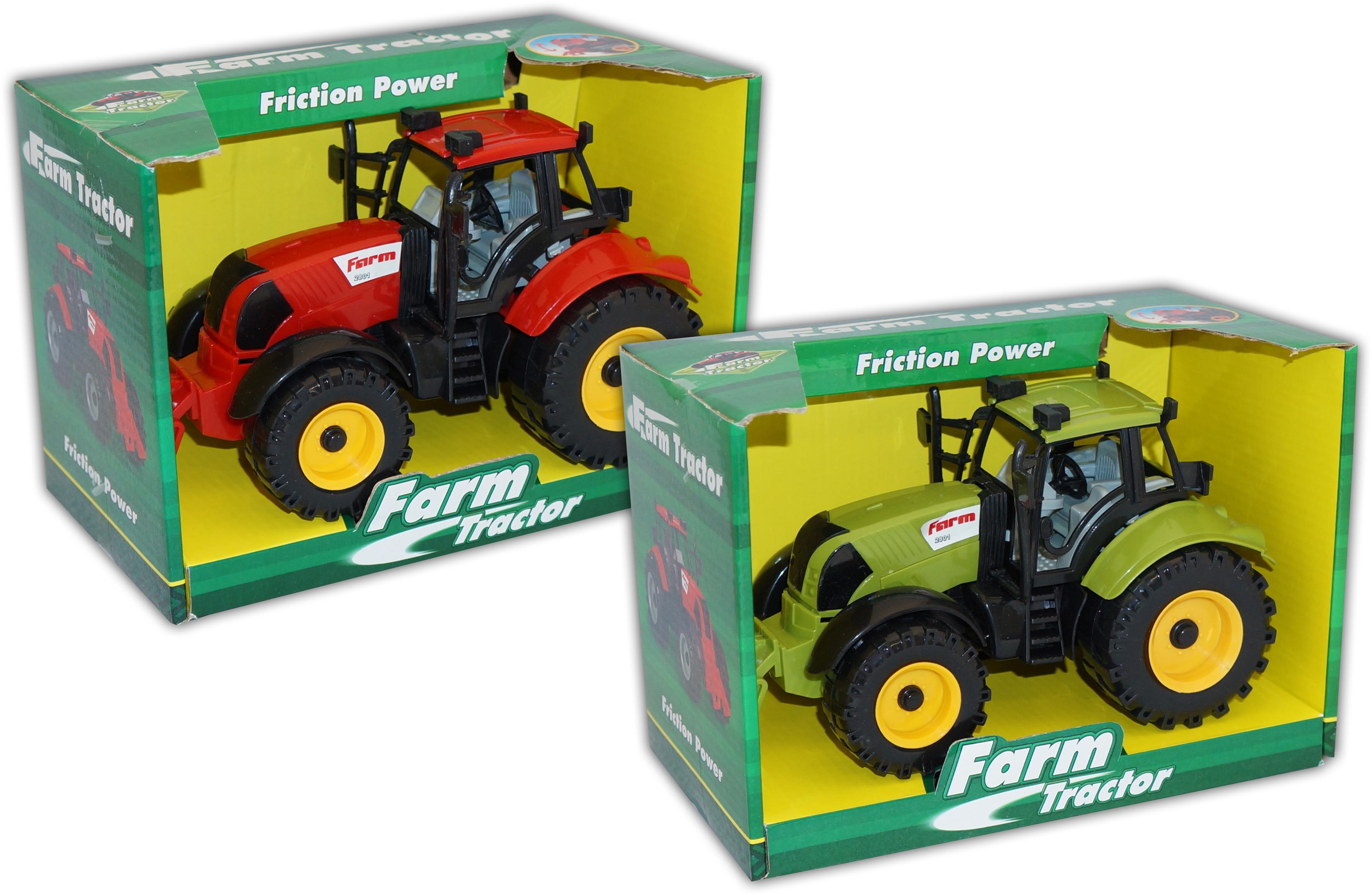 TRACTOR,Farm Friction 21cm Bxd [Splittable]
