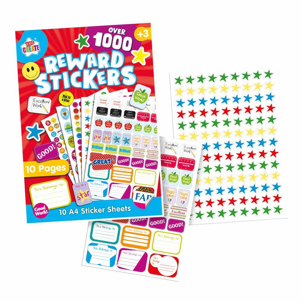 REWARD STICKERS,Asst. H/pk [Splittable]