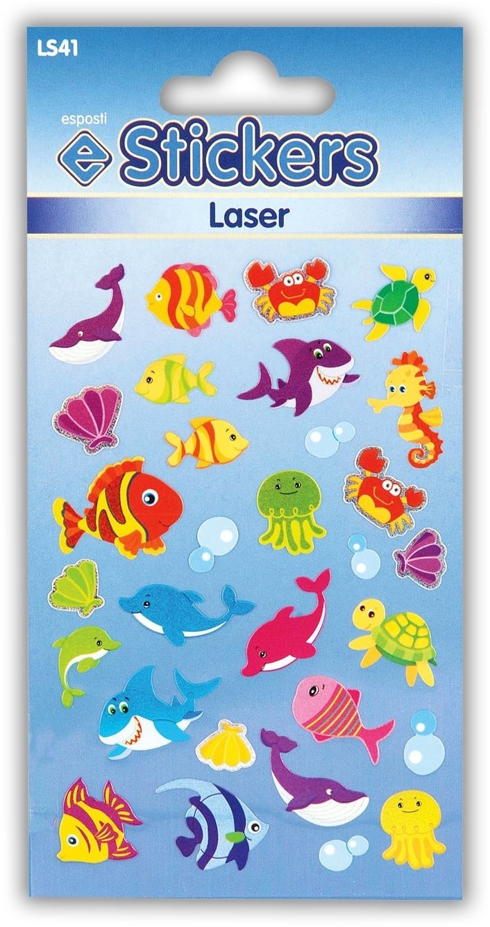STICKERS,Laser Marine Life [Packs Only]