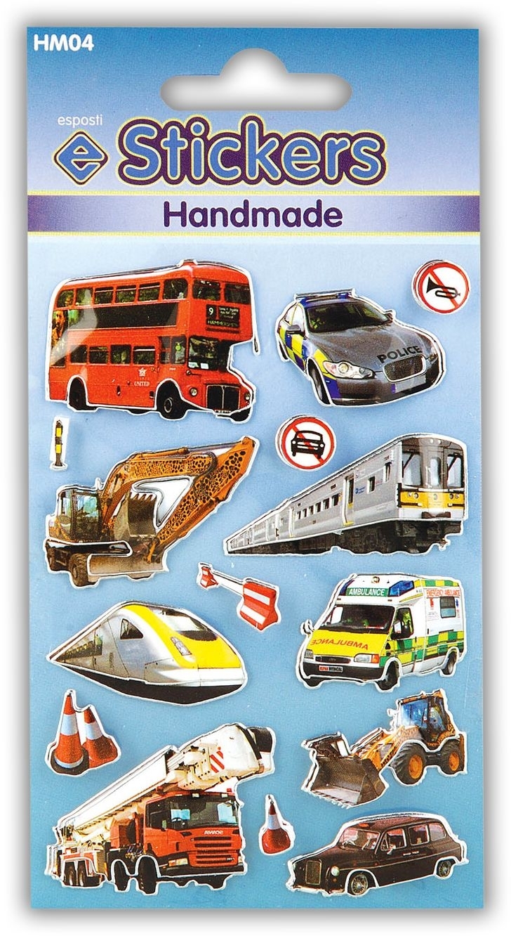 STICKERS,Handmade Transport [Packs Only]