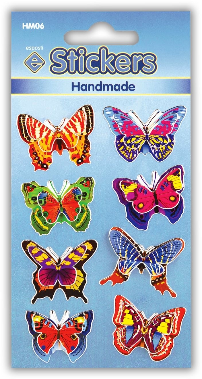 STICKERS,Handmade Butterflies [Packs Only]