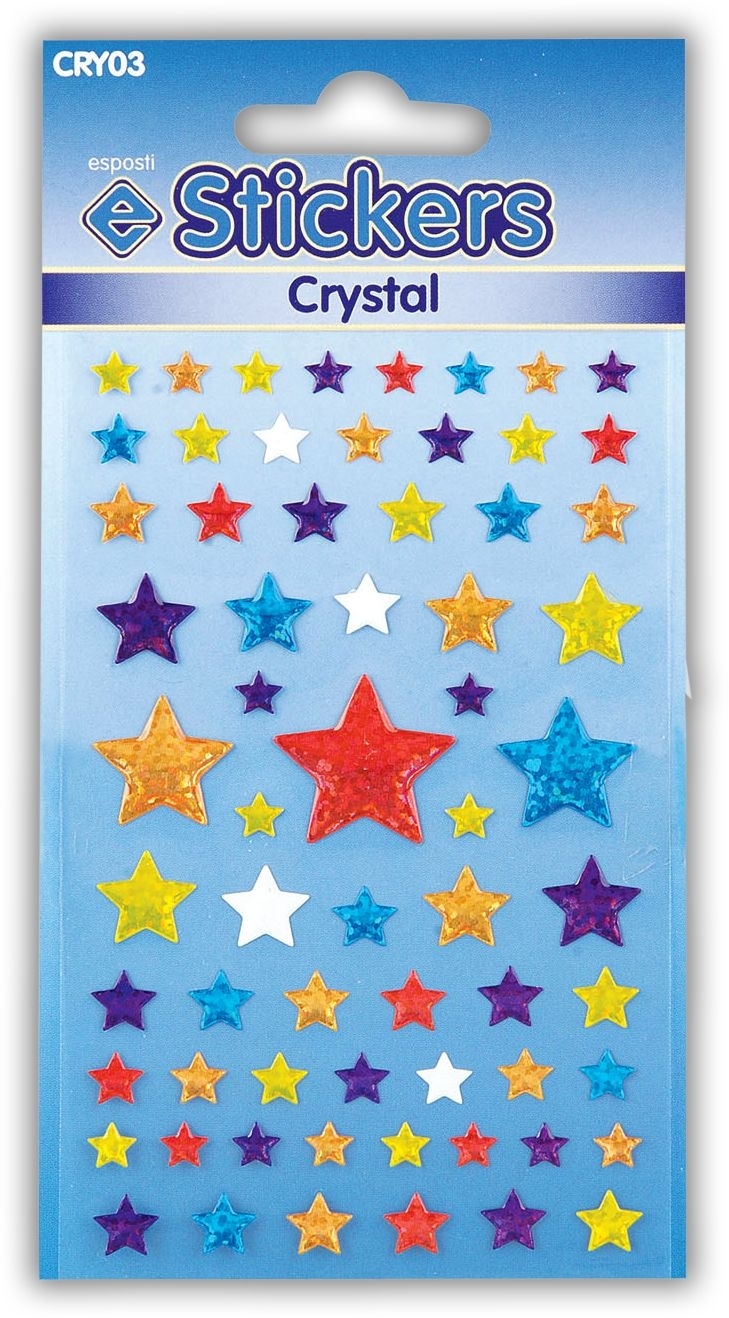 STICKERS,Crystal Stars [Packs Only]