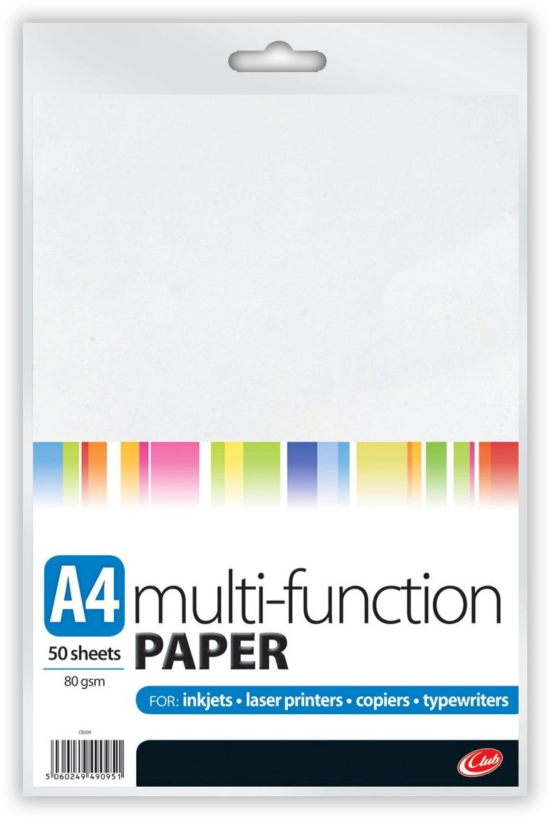 PAPER,A4 White Multi-Function 50`s [Splittable]