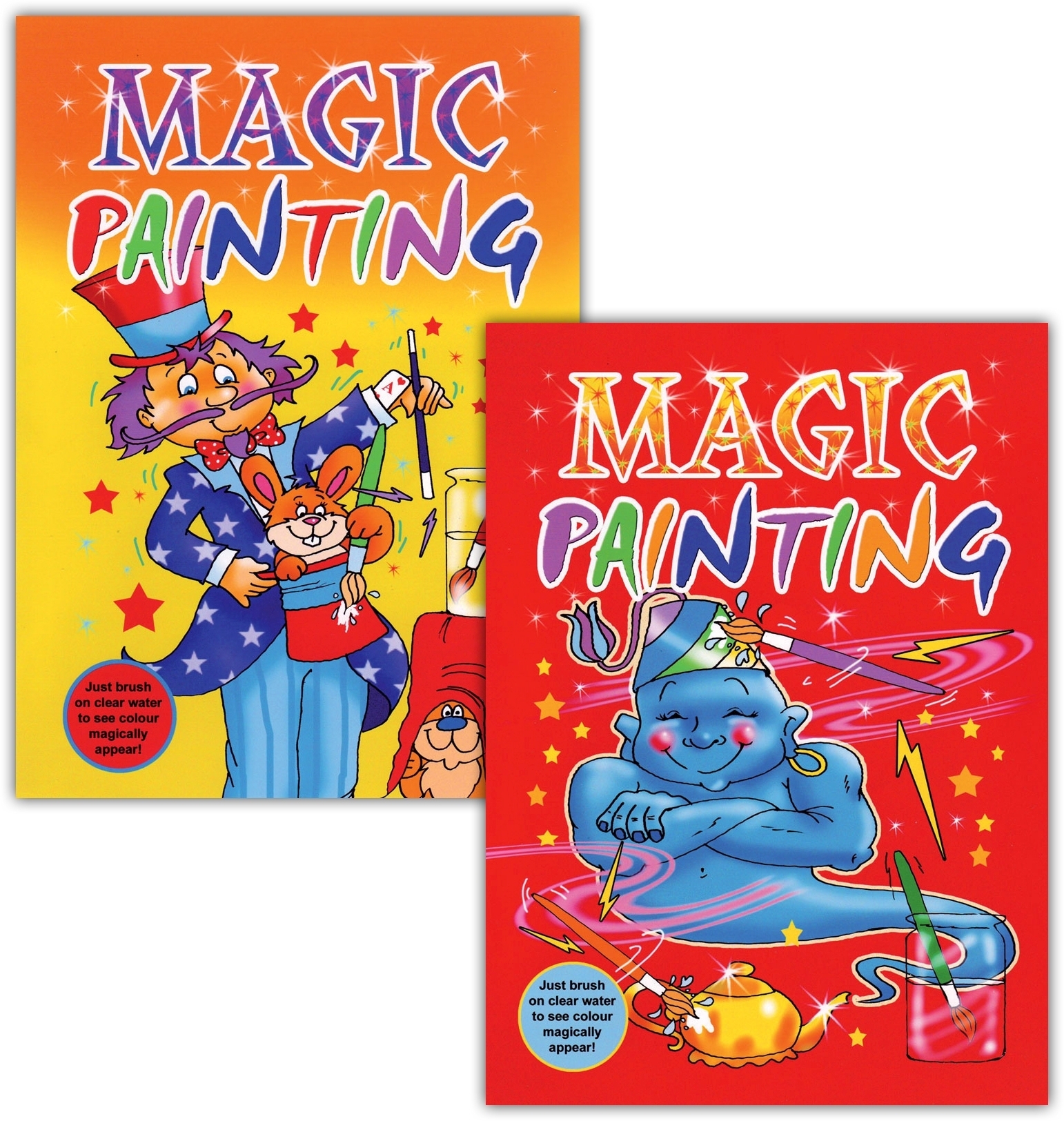 MAGIC PAINTING BOOK,4 Asst. [Packs Only]