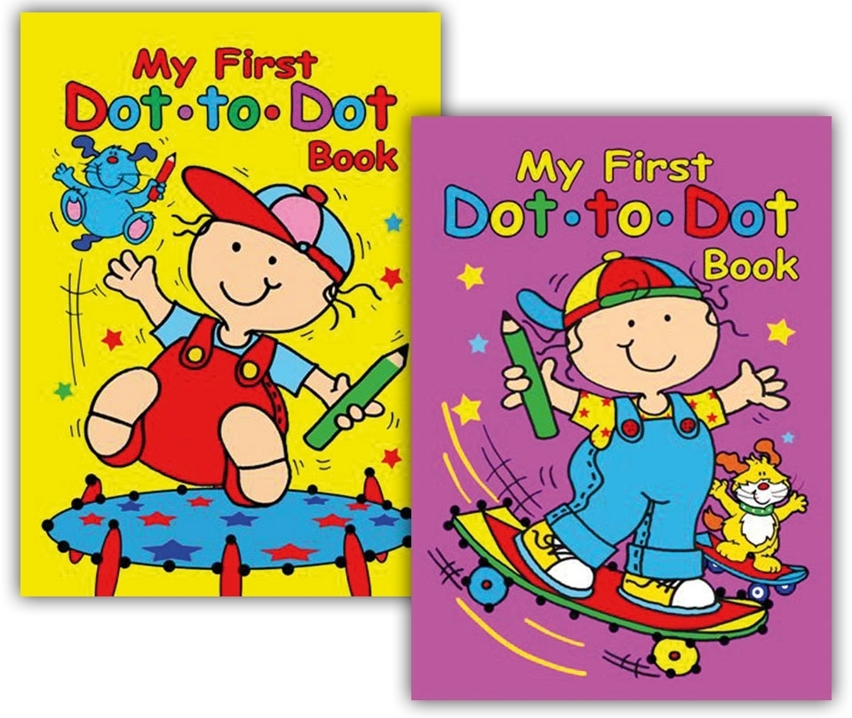 DOT TO DOT BOOK,My First 4 Asst. [Packs Only]