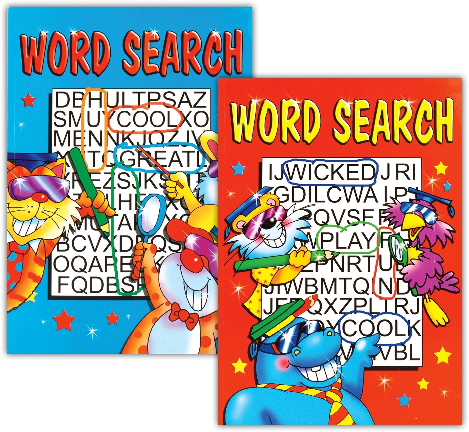 ACTIVITY BOOK,Word Search Junior 4 Asst. [Packs Only]