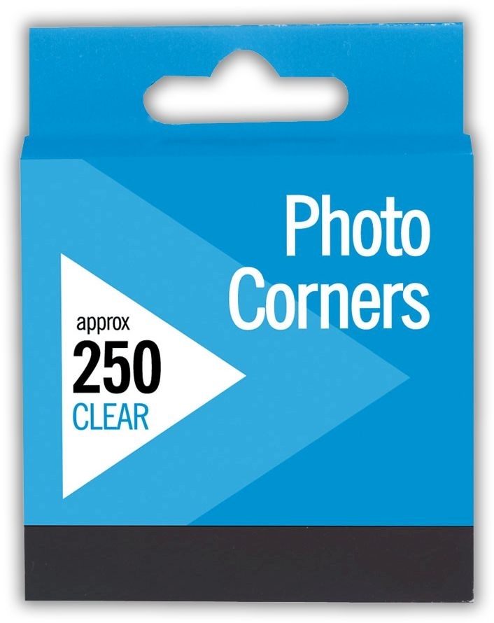 PHOTO CORNERS,Clear 250`s [Splittable]
