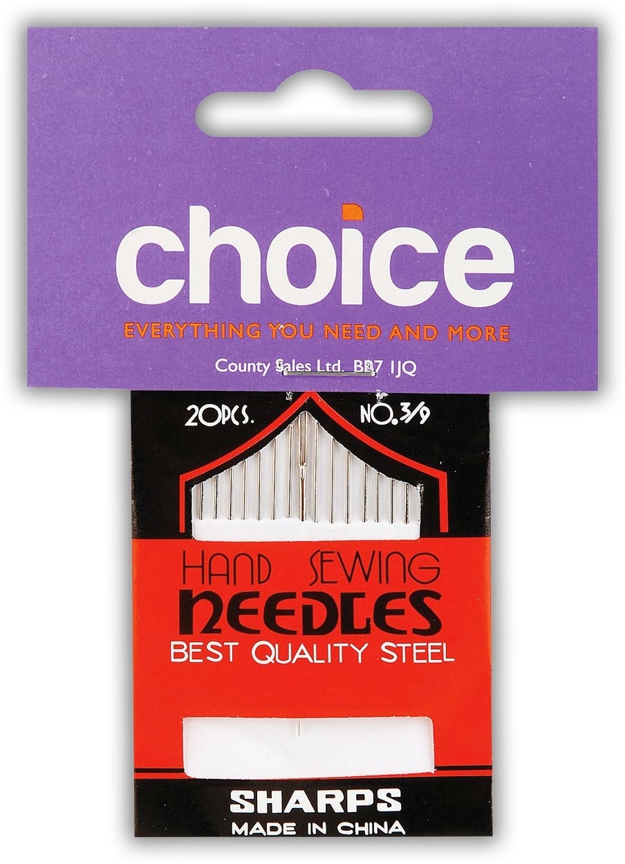 SEWING NEEDLES,Asst.Sizes I/cd [Packs Only]