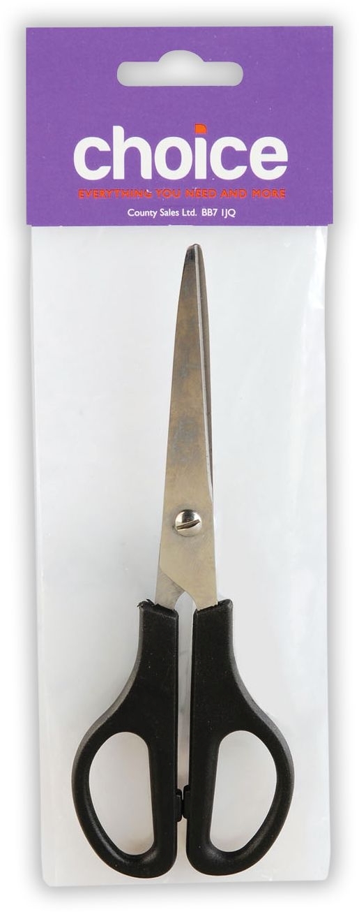 SCISSORS,Household 16.5cm I/cd [Packs Only]