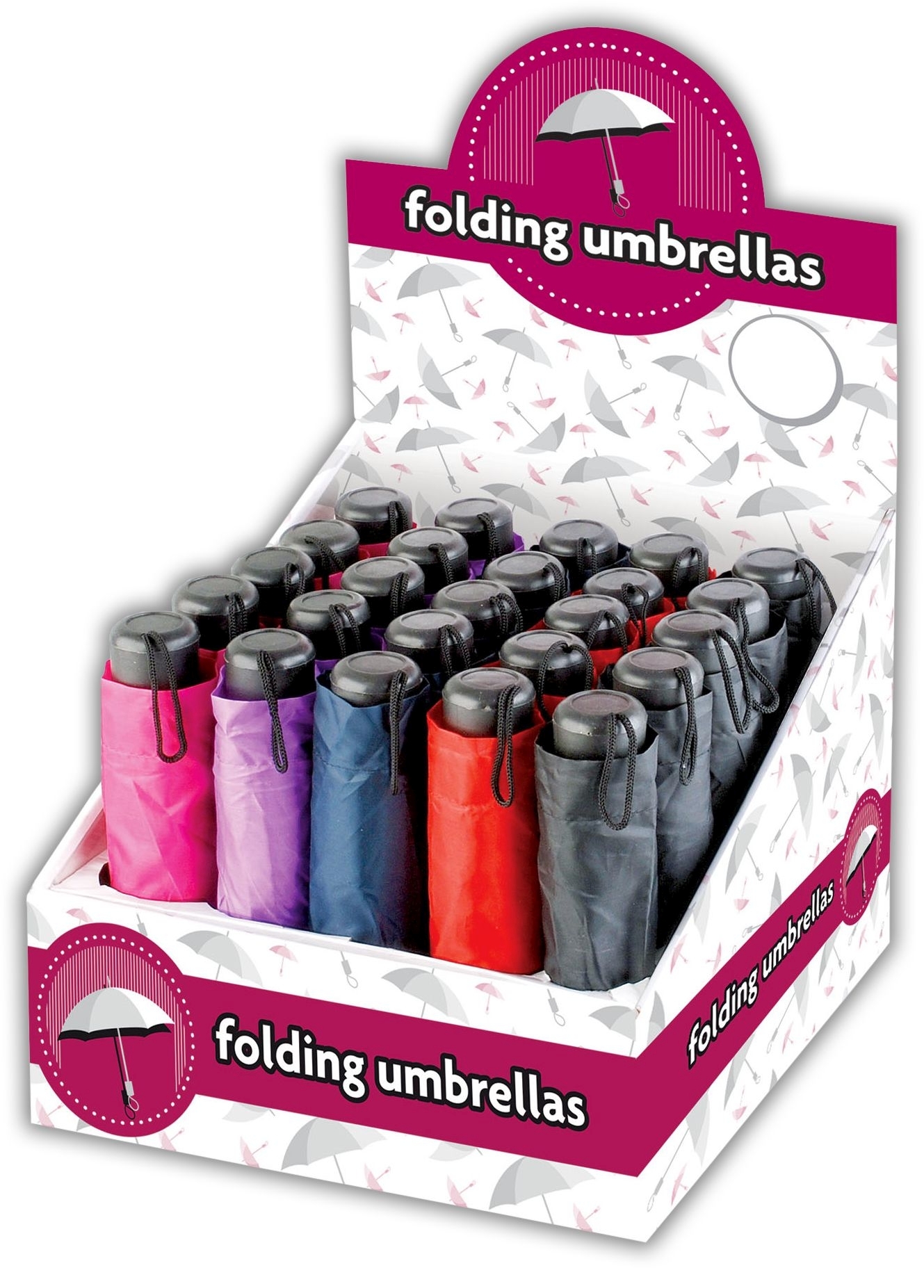 UMBRELLA,Folding Asst.Col. CDU [Splittable]
