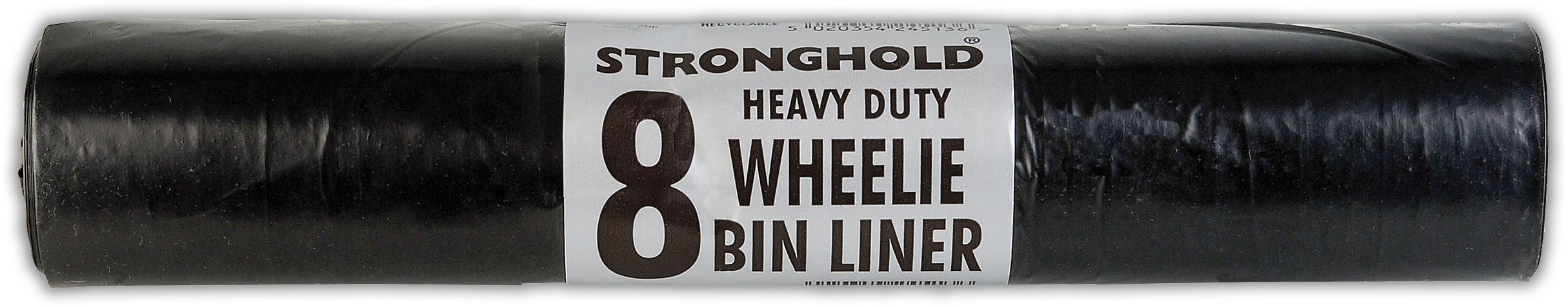 WHEELIE BIN LINER,On Roll 8`s [Splittable]