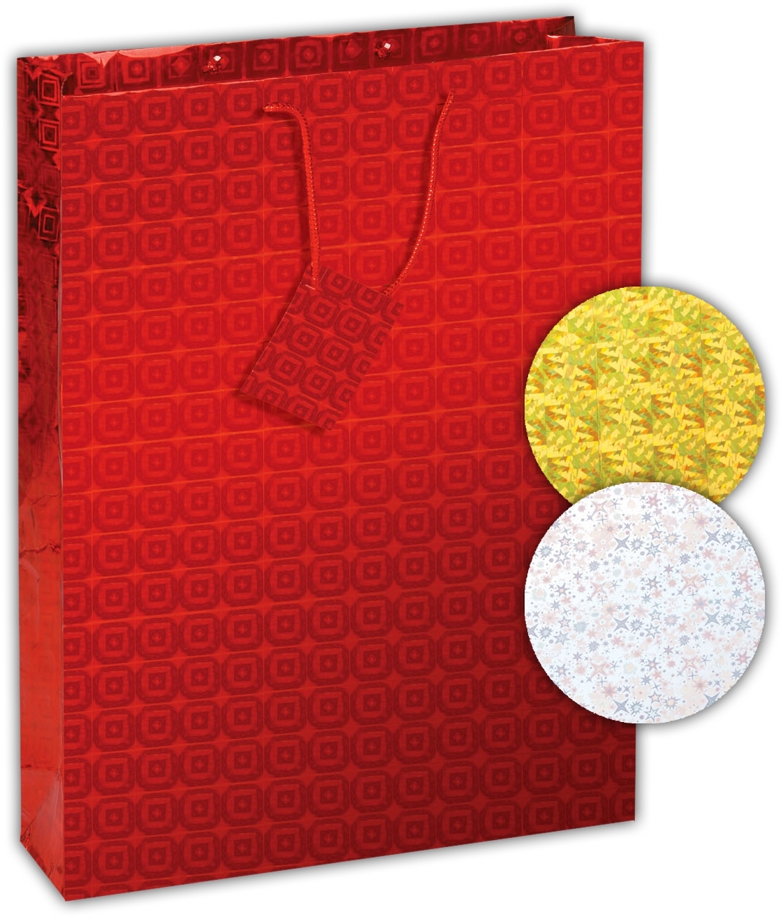 GIFT BAG,Holographic (Extra Large) [Packs Only]