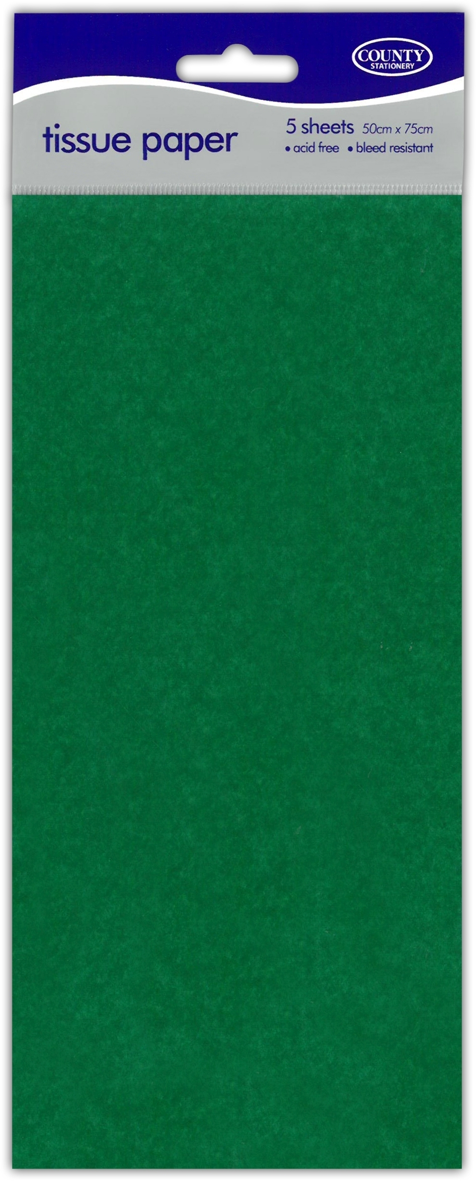 TISSUE PAPER,Dark Green 5`s H/pk [Packs Only]