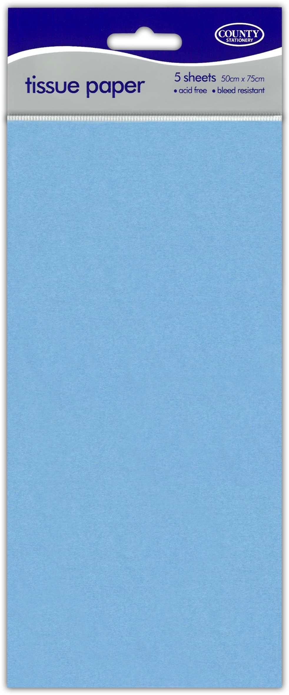 TISSUE PAPER,Baby Blue 5`s [Packs Only]