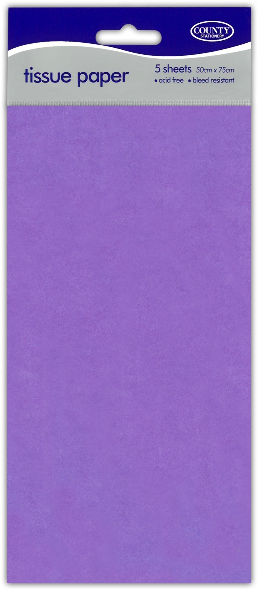 TISSUE PAPER,Lilac 5`s H/pk [Packs Only]