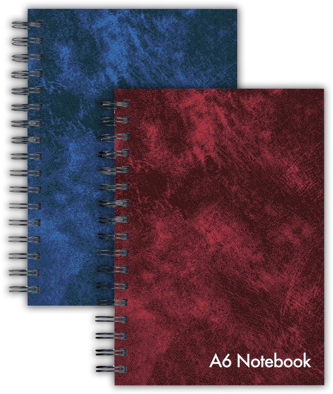 NOTEBOOK,Twin Wire Feint A6 72lv CB335 [Packs Only]