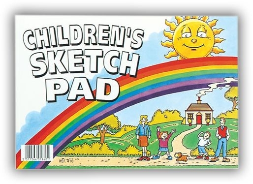 SKETCH BOOK,Children`s (Rainbow) 40lv [Splittable]