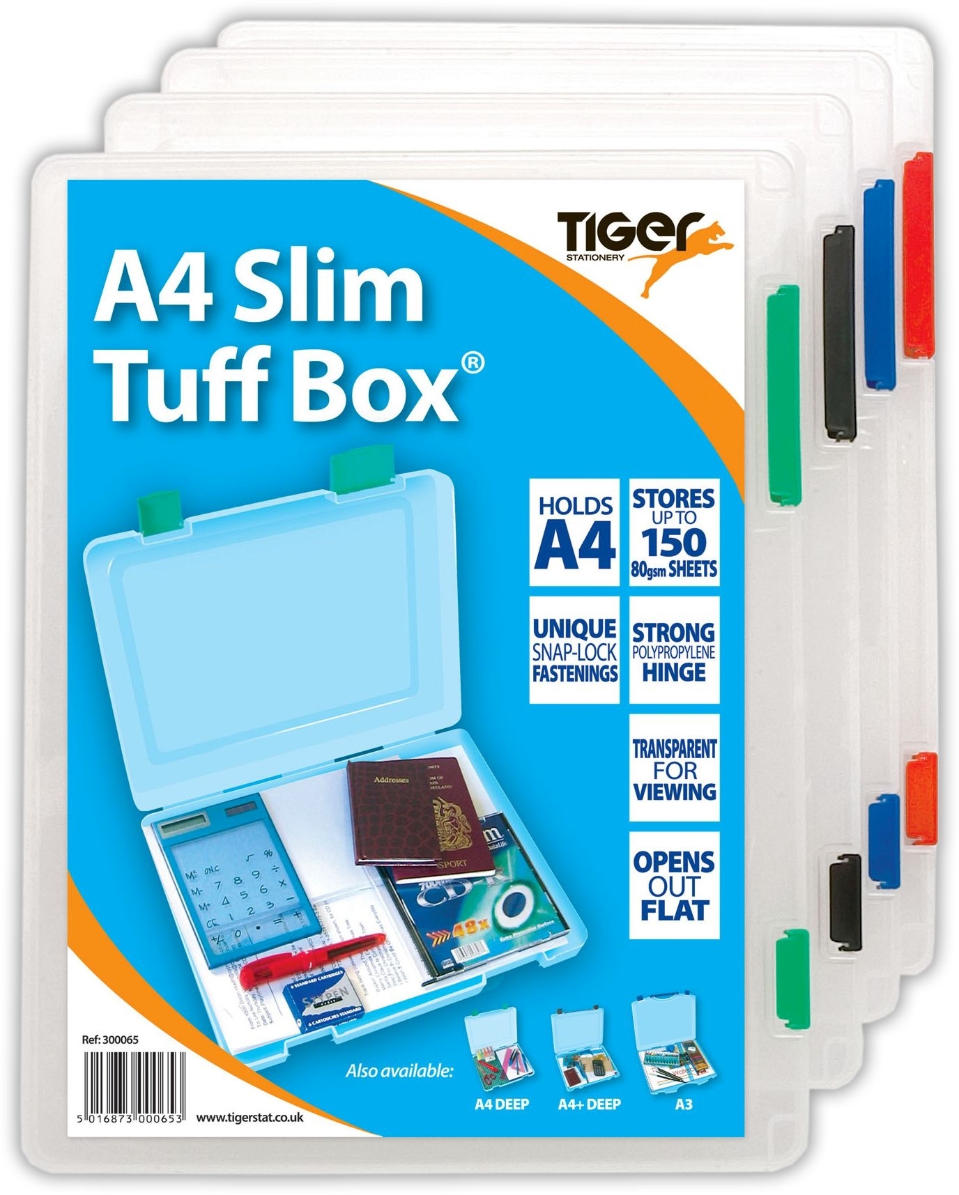 TUFF BOX,A4 Slim (Tiger) [Splittable]