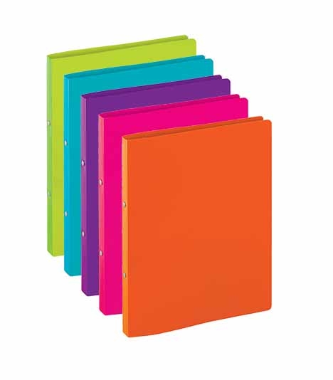 RING BINDER,Slim 22mm Spine A4 Asst.Cols [Splittable]