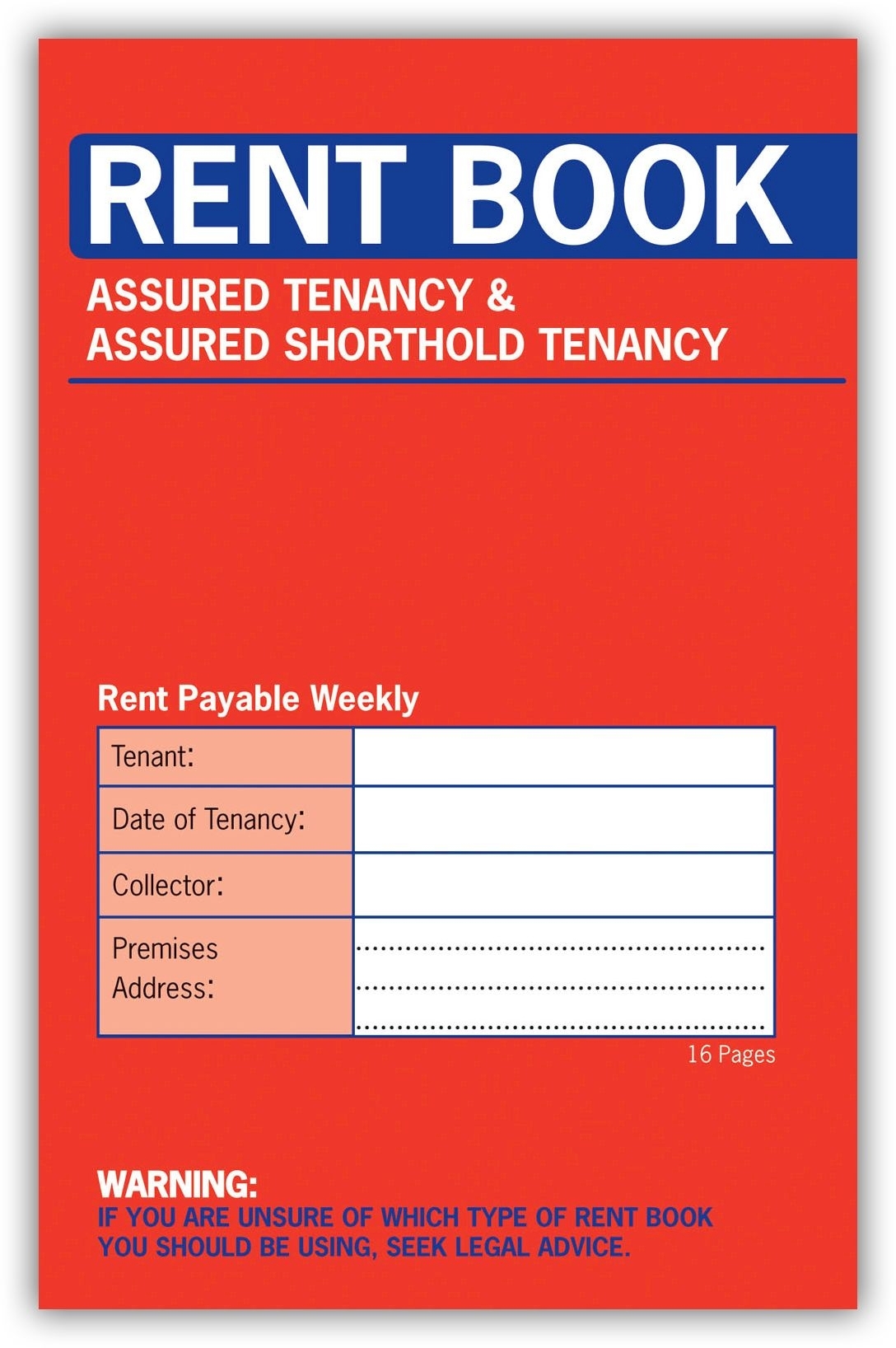 RENT BOOK,Assured Tenancy [Splittable]