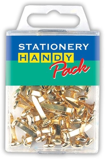 PAPER FASTENERS,20mm 40`s H/pk (Handy Pack) CB591 [Packs Only]
