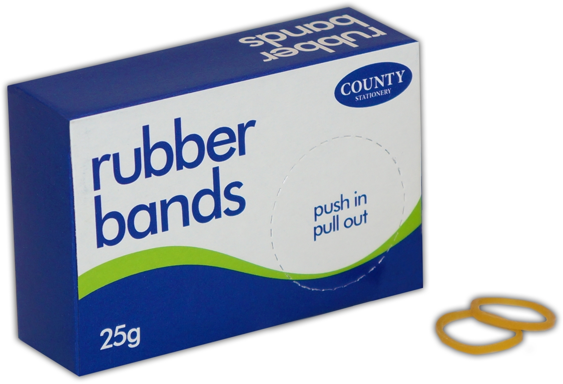 RUBBER BANDS,No.8 25gm 1x25mm Bxd [Packs Only]
