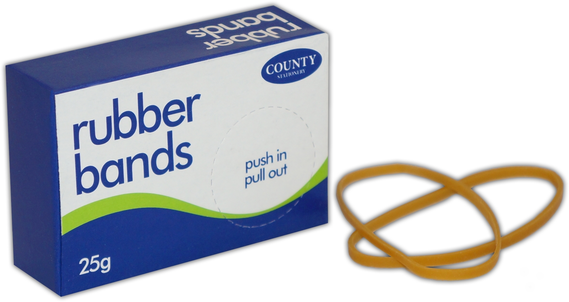RUBBER BANDS,No.34 25gm 3x100mm Bxd [Packs Only]