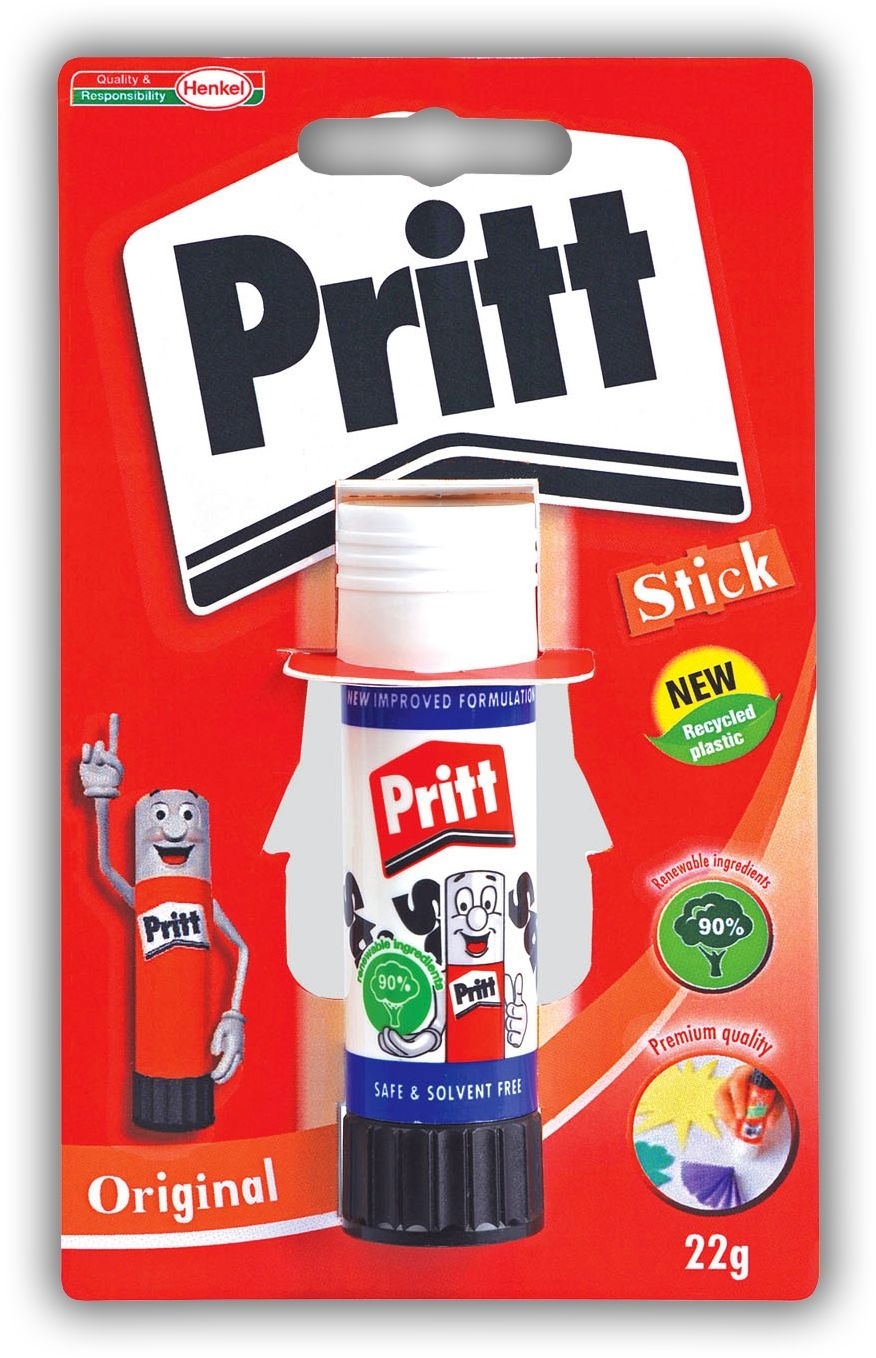 PRITT STICK,Medium 22gm I/cd [Splittable]