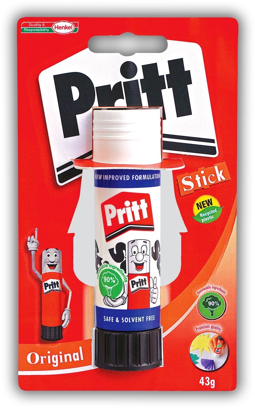PRITT STICK,Large 43gm I/cd [Splittable]