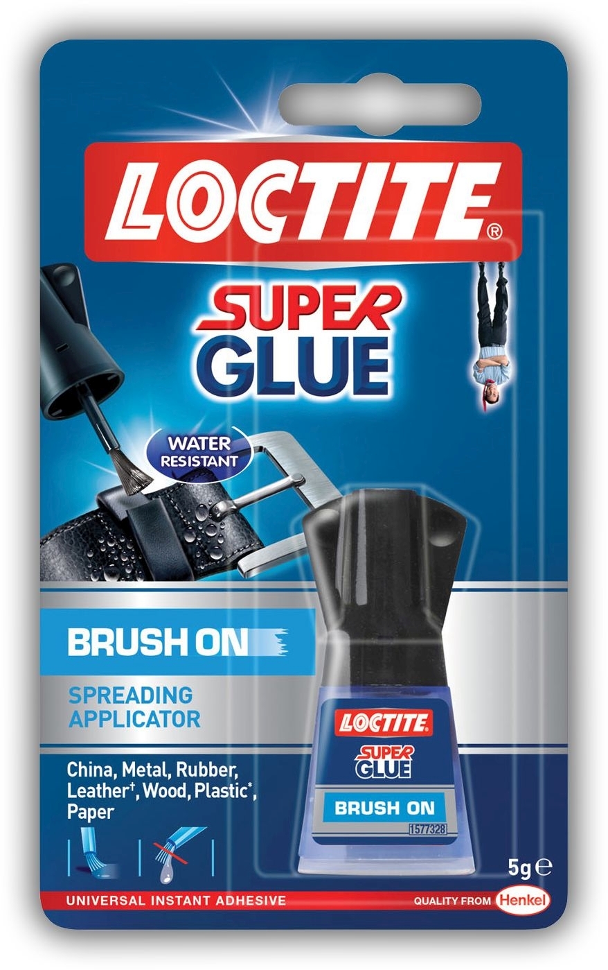 LOCTITE,Super Glue 5gm Bottle Including Brush [Splittable]