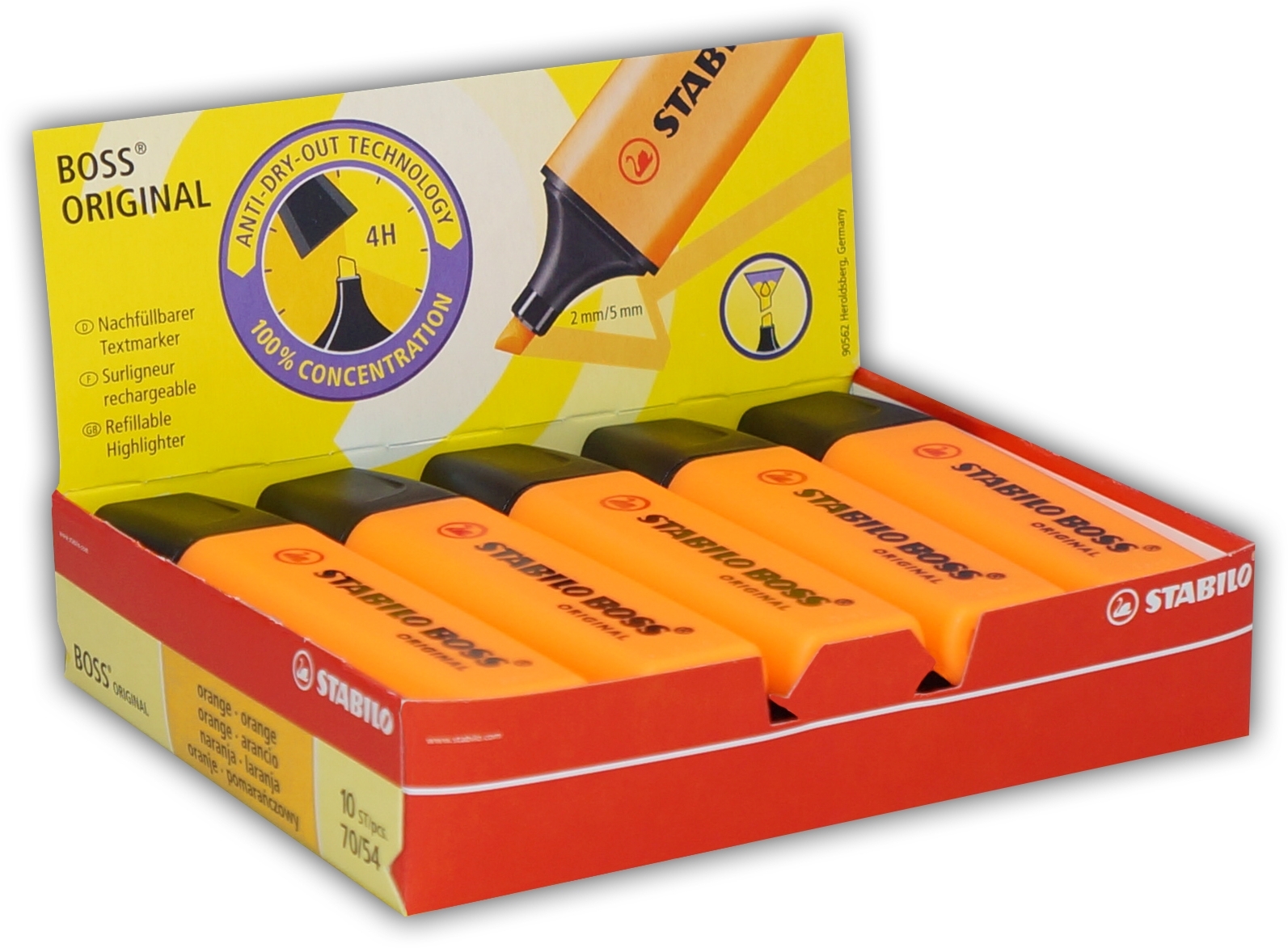 HIGHLIGHTER,Boss Orange (Stabilo) [Splittable]