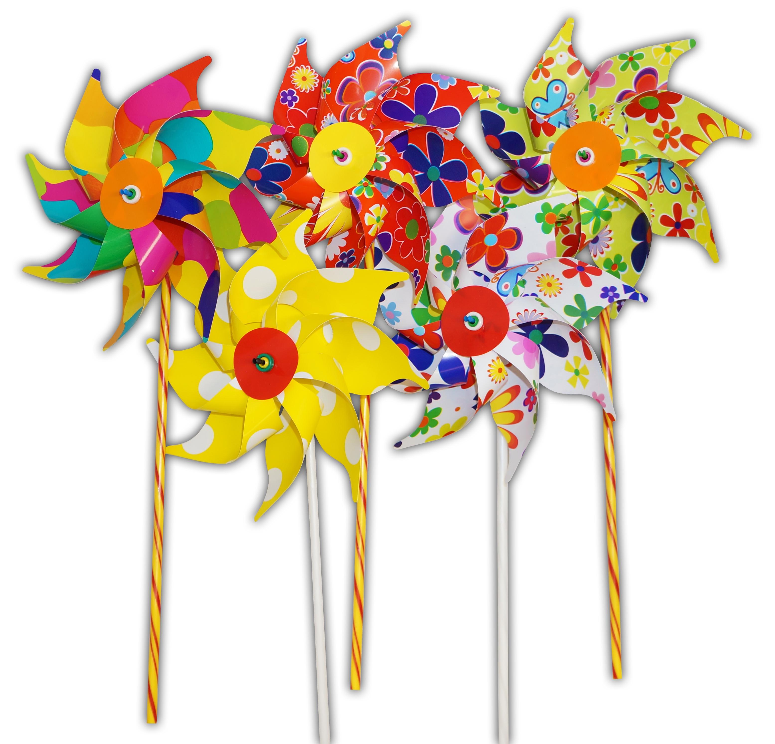 WINDMILL,Asst.Des & Cols Plain Box7.5in (190mm)Head [Splittable]