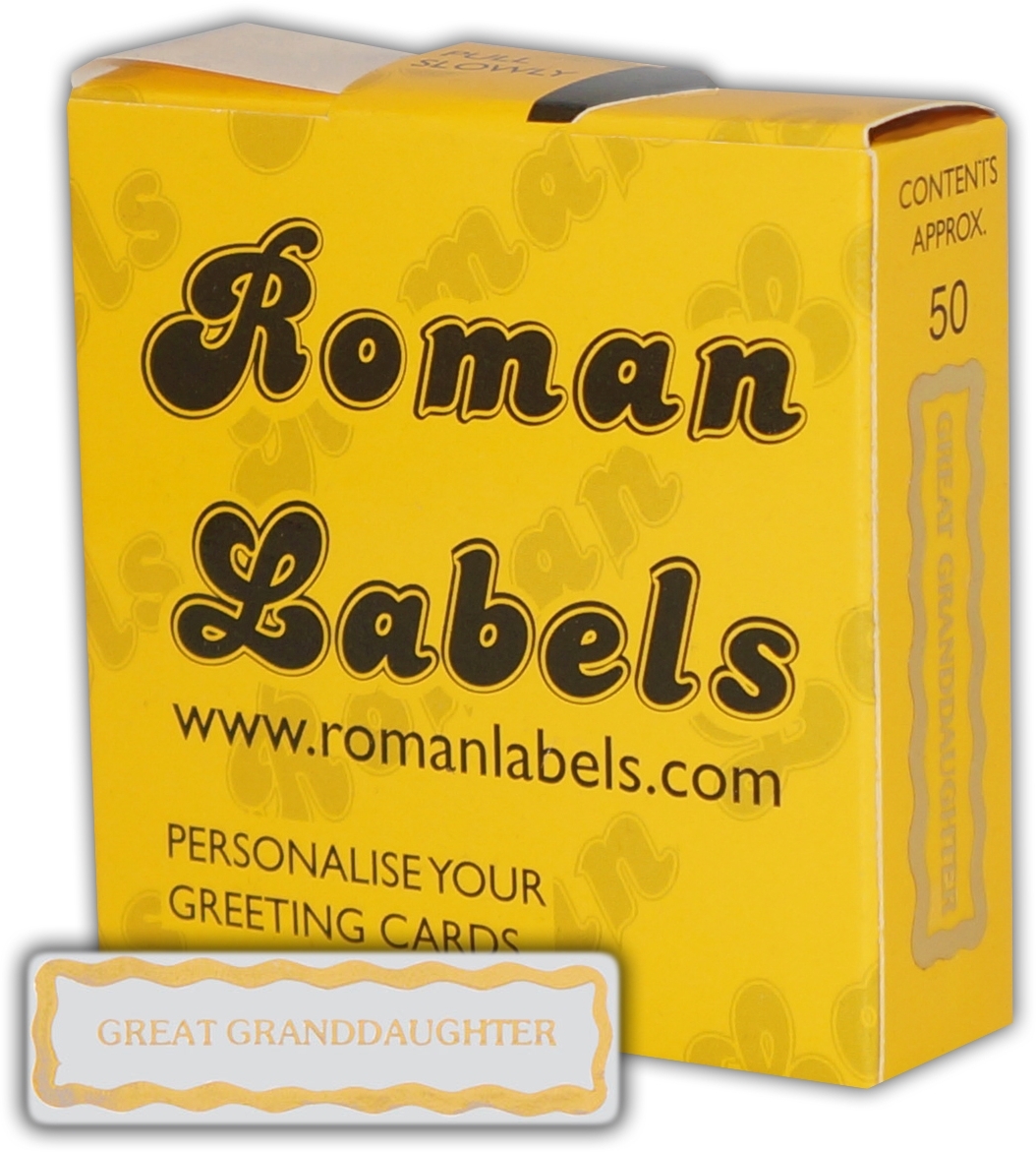 CARD RELATIONS,Great Grand-daughter [Packs Only]