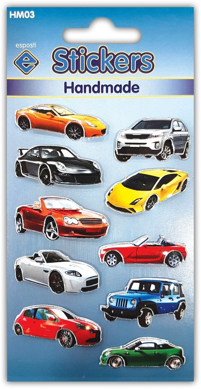 STICKERS,Handmade Cars [Packs Only]