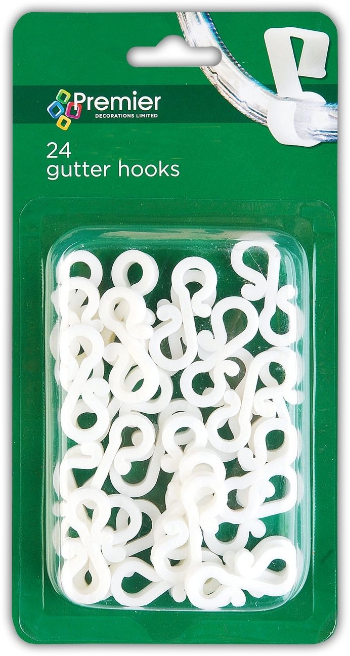 GUTTER HOOKS,Mini 24`s H/pk [Packs Only]