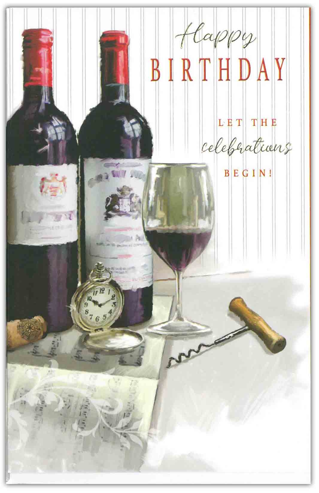 BIRTHDAY CARDS,6`s Wine