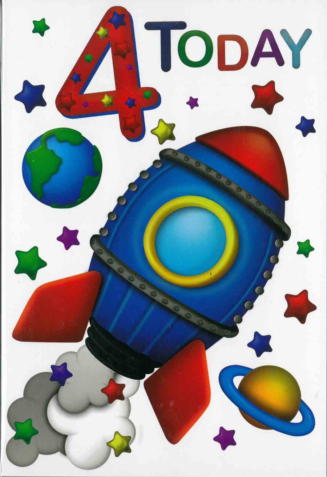 AGE 4 CARDS,Male 6`s Space