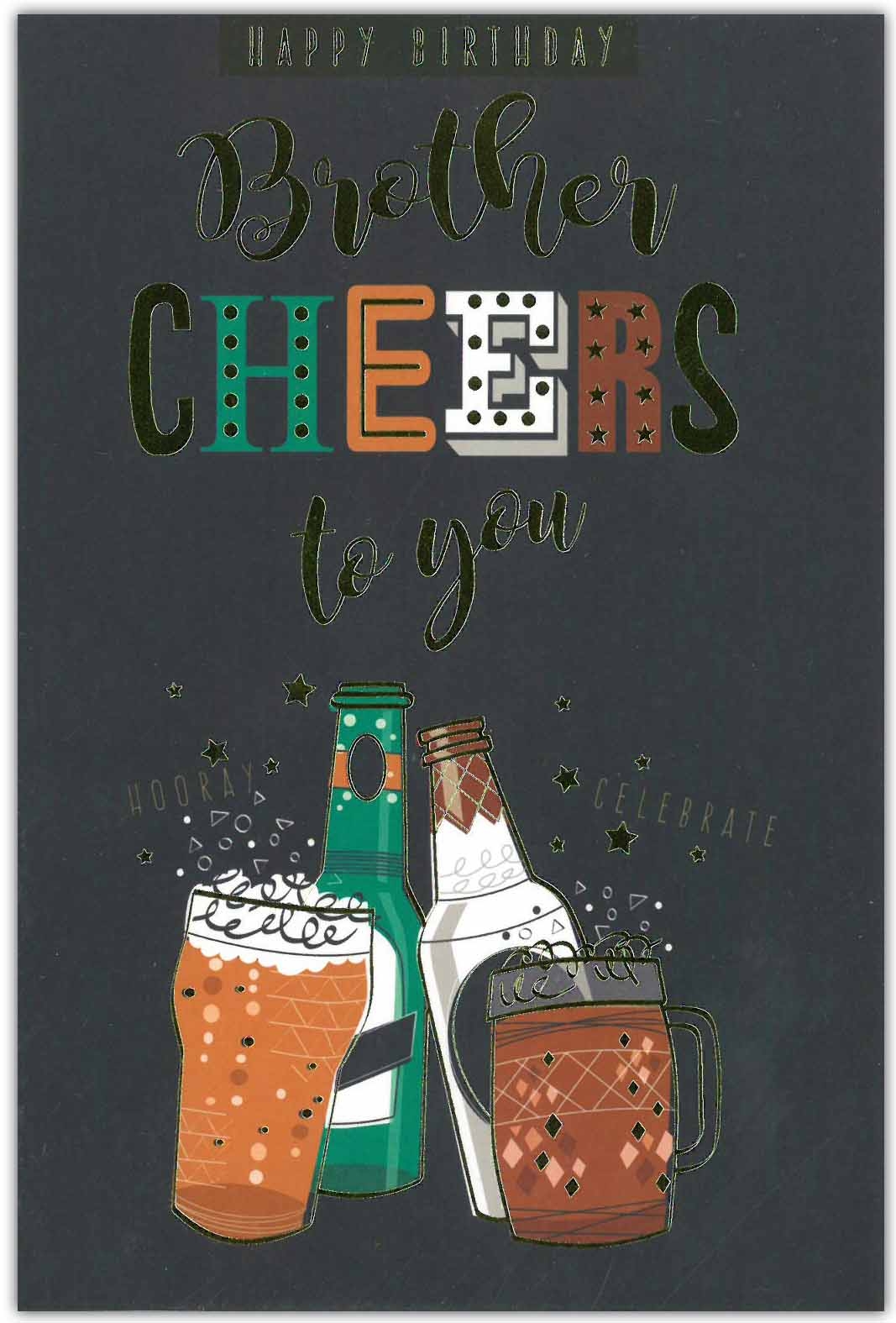 BIRTHDAY CARDS,Brother 6`s Text