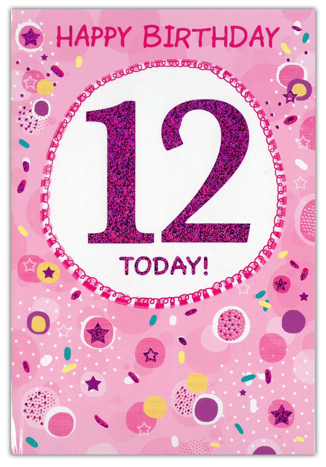 AGE 12 CARDS,Female 6`s Stars