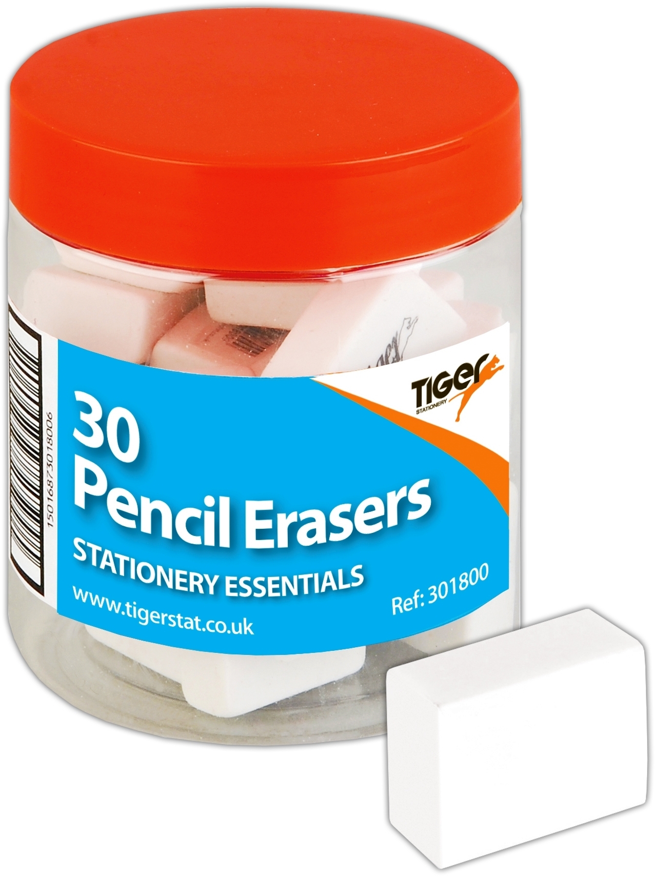 PENCIL ERASER,Tub (Club) [Packs Only]