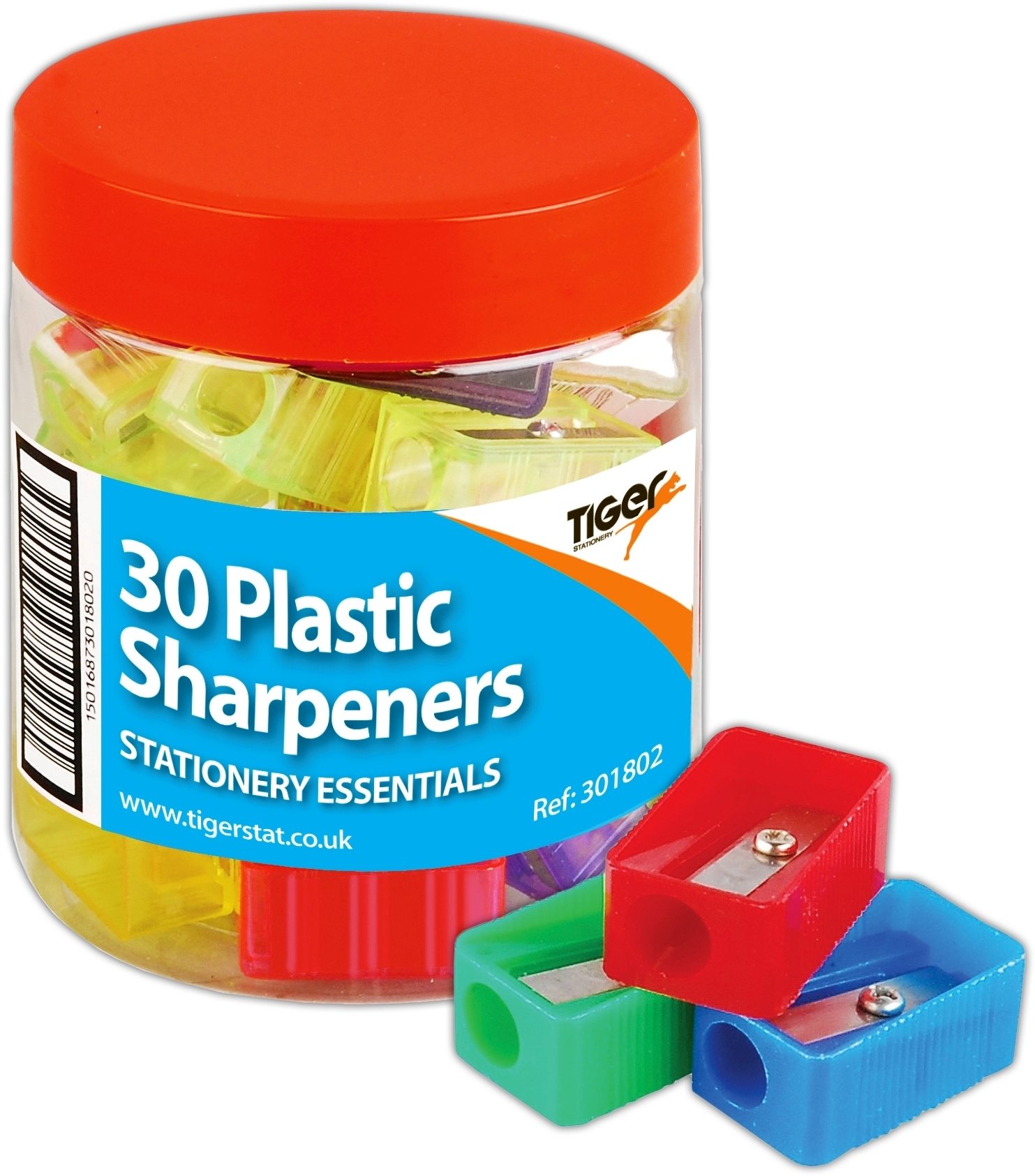 PENCIL SHARPENER,Plastic In Tub [Packs Only]