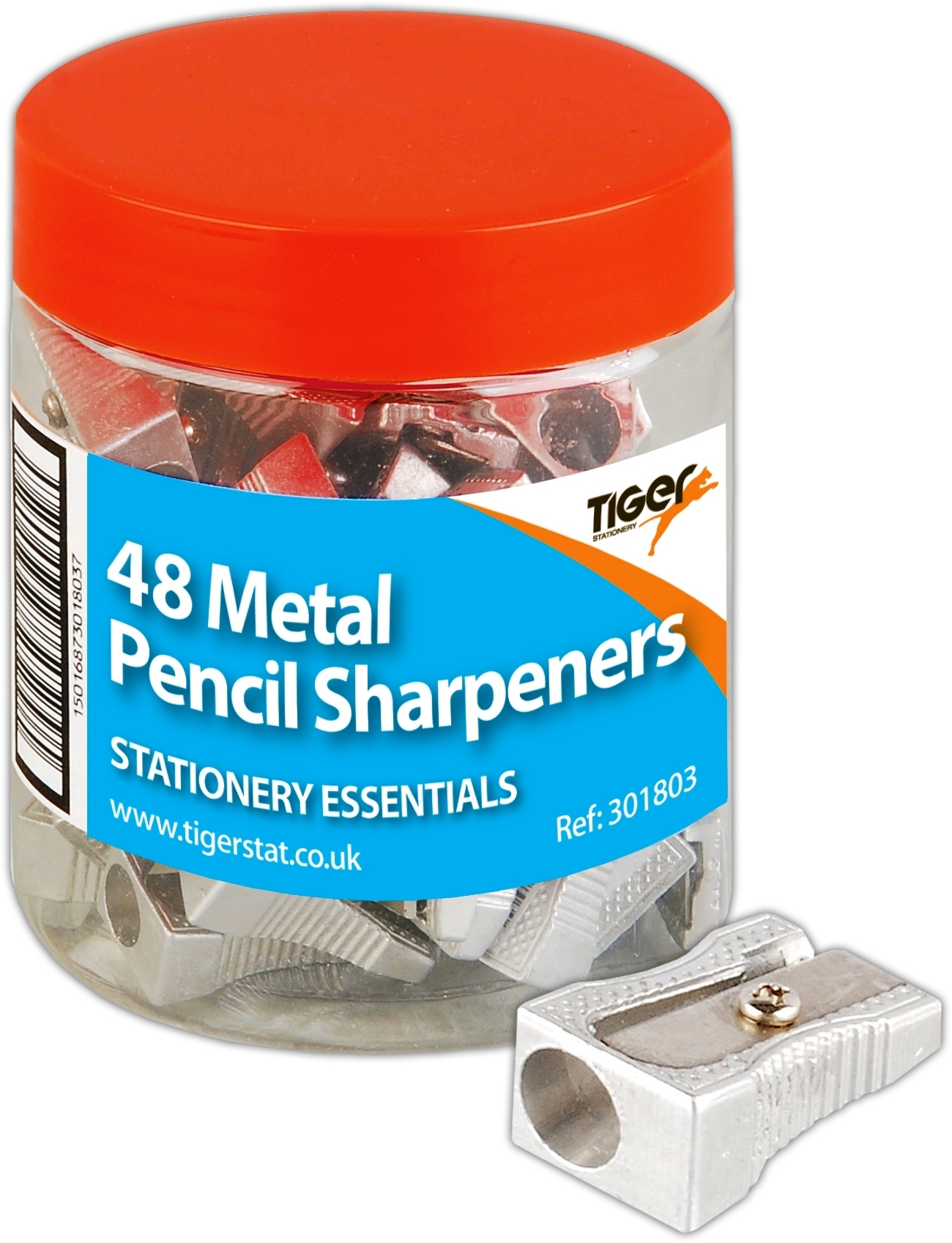 PENCIL SHARPENER,Metal In Tub (Club) [Packs Only]