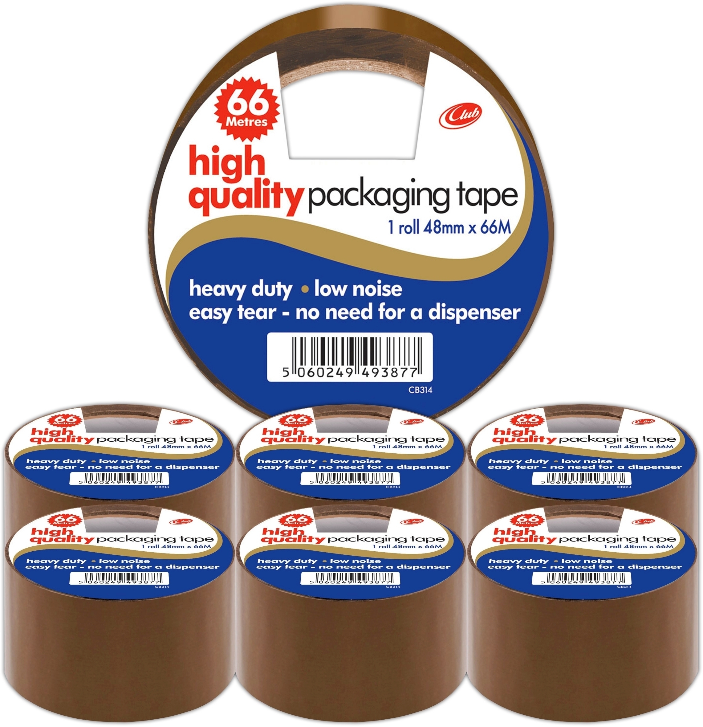 BUFF TAPE,48x66 High Quality (Bulk) [Packs Only]