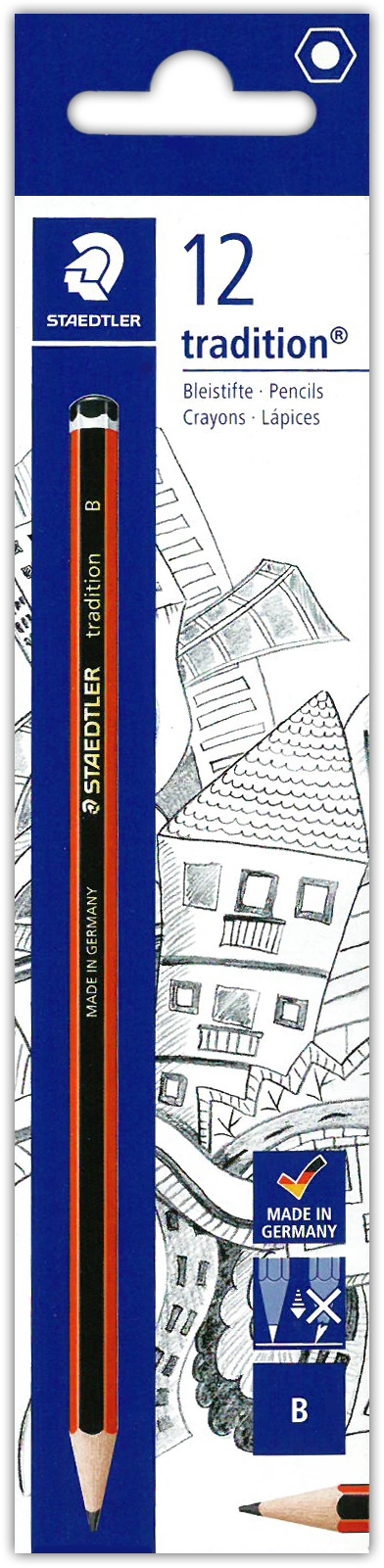PENCIL,Tradition B (Staedtler) [Packs Only]