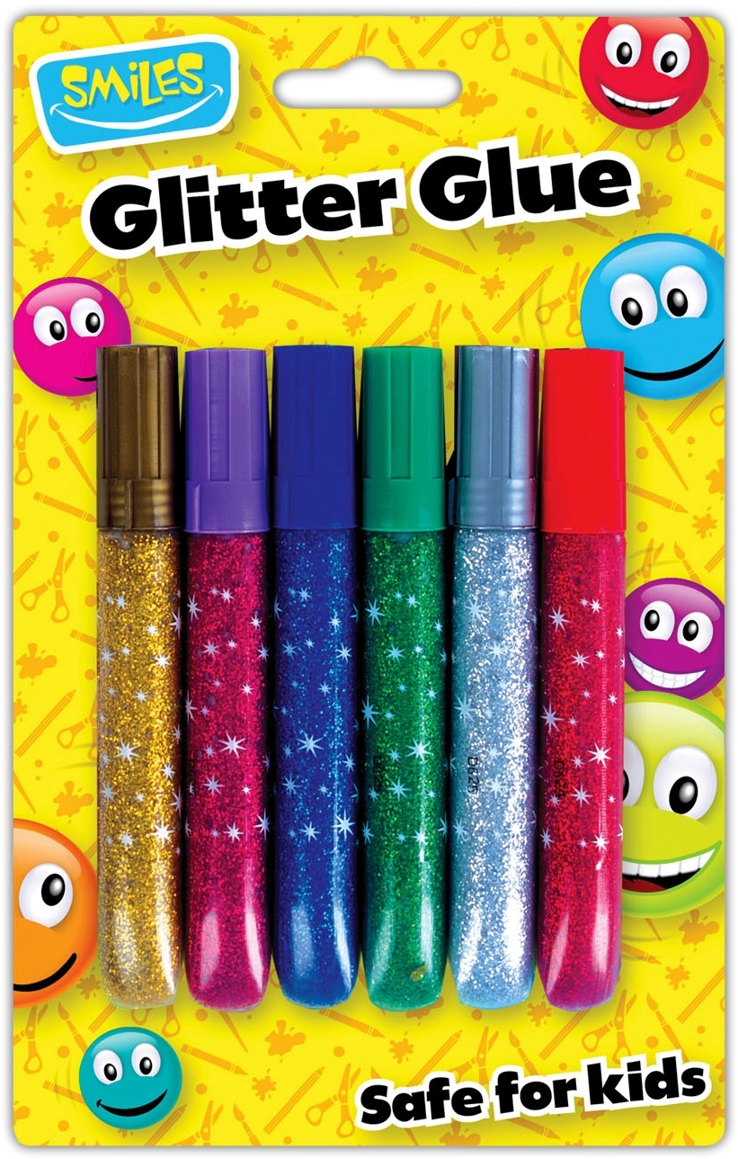 SMILES,Glitter Glue 6`s [Splittable]
