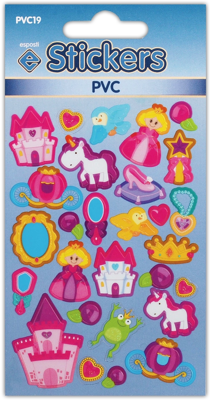 STICKERS,PVC Fairy Tales [Packs Only]